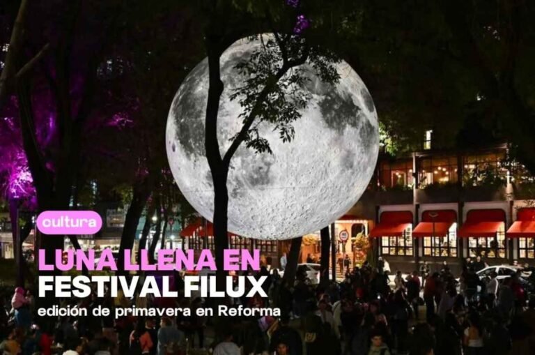 Exposición de luces en Reforma: FILUX presenta “Solo la luz, primavera”