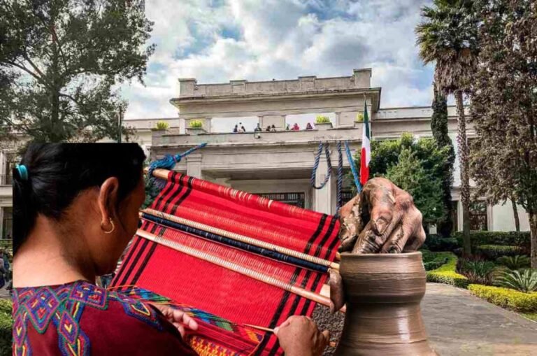 Feria artesanal en Los Pinos por el Día de las Artesanas y los Artesanos