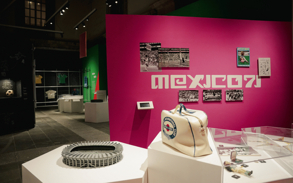 Fútbol: Diseñando una pasión en el Museo Franz Mayer, una expo sobre diseño y mundiales