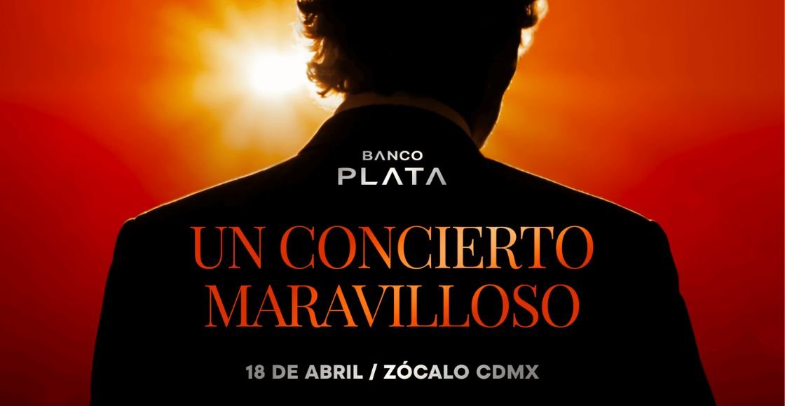 ¿Plan para el 18 de abril? Banco Plata trae a Andrea Bocelli al Zócalo CDMX