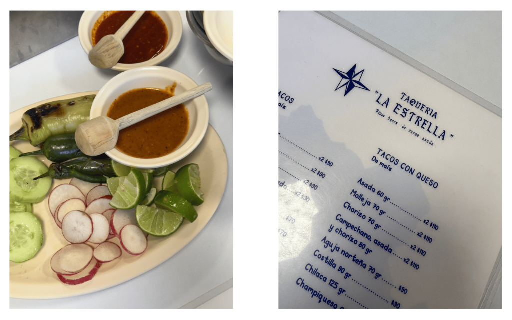 Taquería La Estrella: Durango en una esquina del ex-DF