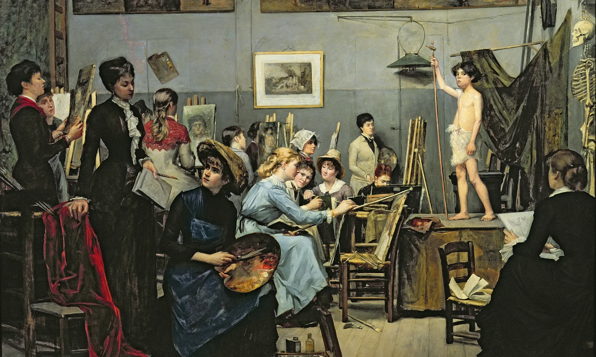 Clubes de arte femeninos: La resistencia al prestigio en la Belle Époque