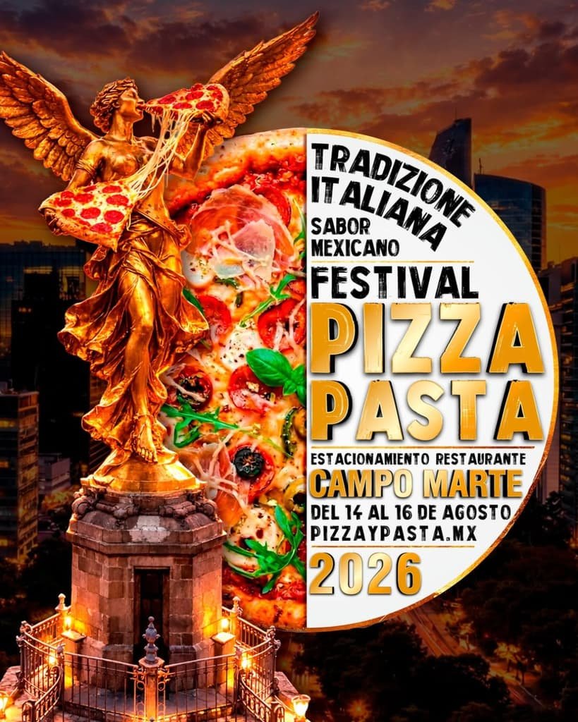 Llega el Festival de pizza y pasta GRATIS a CDMX con talleres, degustaciones, postres y más