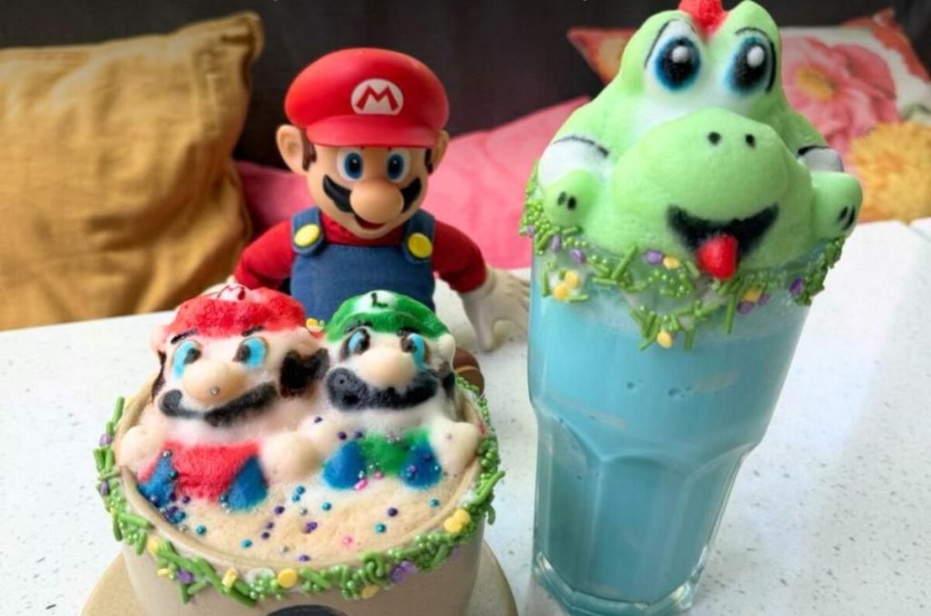 ¡Mamma Mia! Café C lanza bebidas temáticas de Mario Bros en CDMX