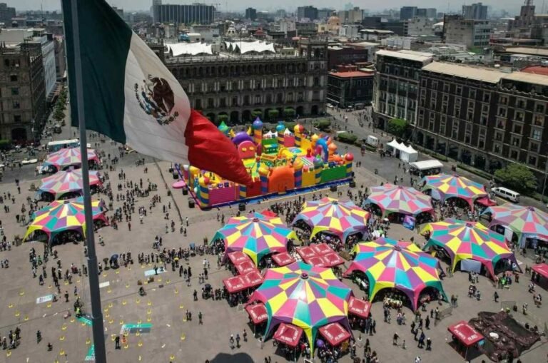 Regresa el Zocalito de las infancias a CDMX: tirolesa, inflable y más ¡Gratis!