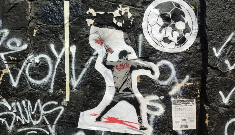 Retas AntiFIFA como protesta: El balón como barricada